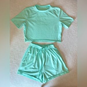 Women’s Matching Short & Crop Top Set
